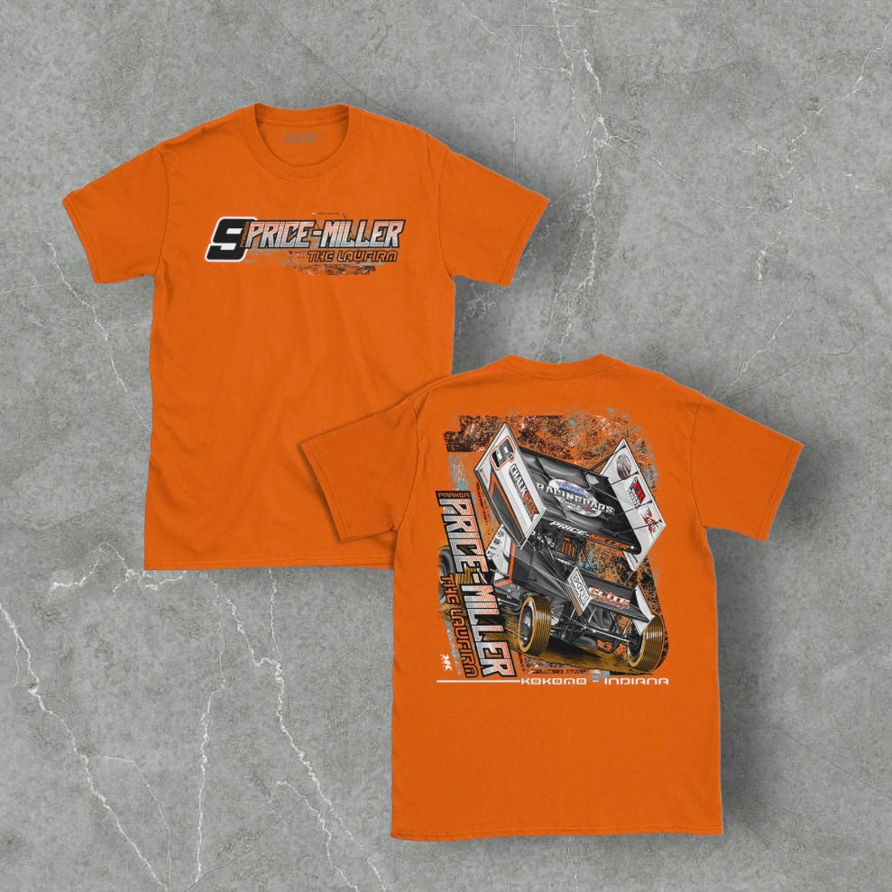 9P Orange Tee