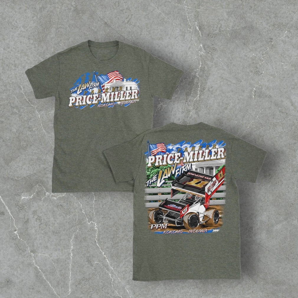 The Law Firm Heather Military Green Tee