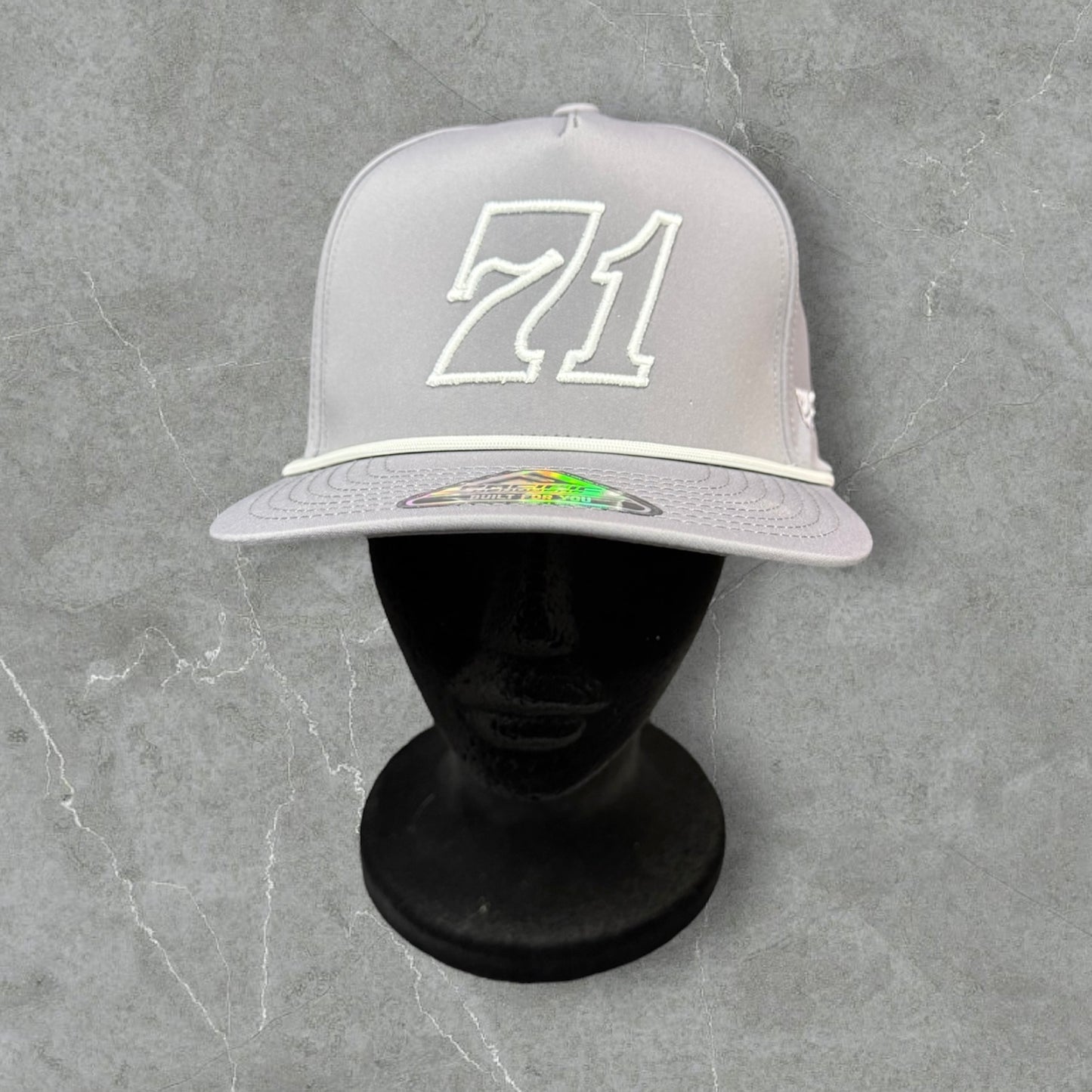 71 Grey Rope Hat
