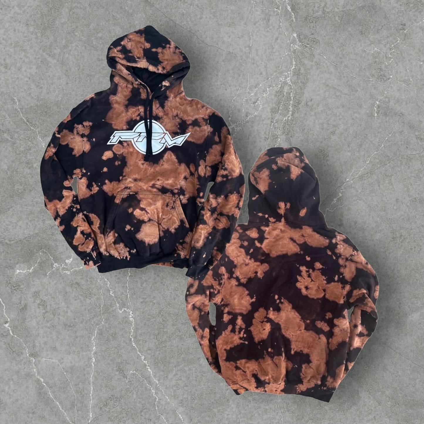 PPM Bleach Tie-Dye Hoodie