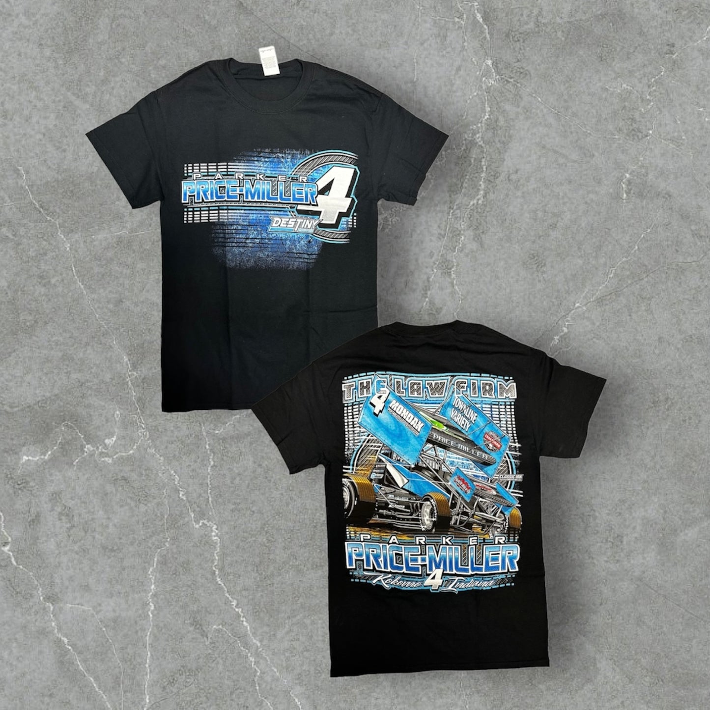 4 Car 2018 Black Tee