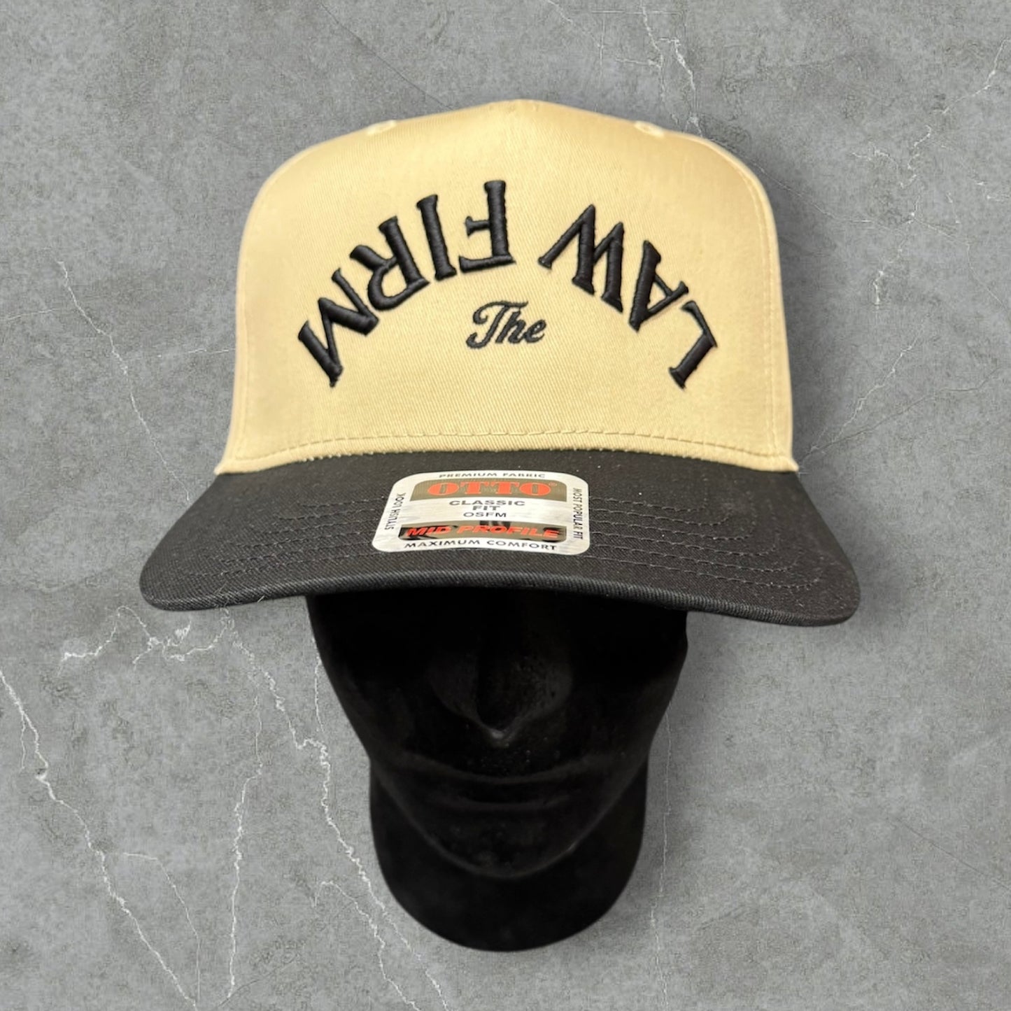 The Law Firm 180° Camel/Black Hat