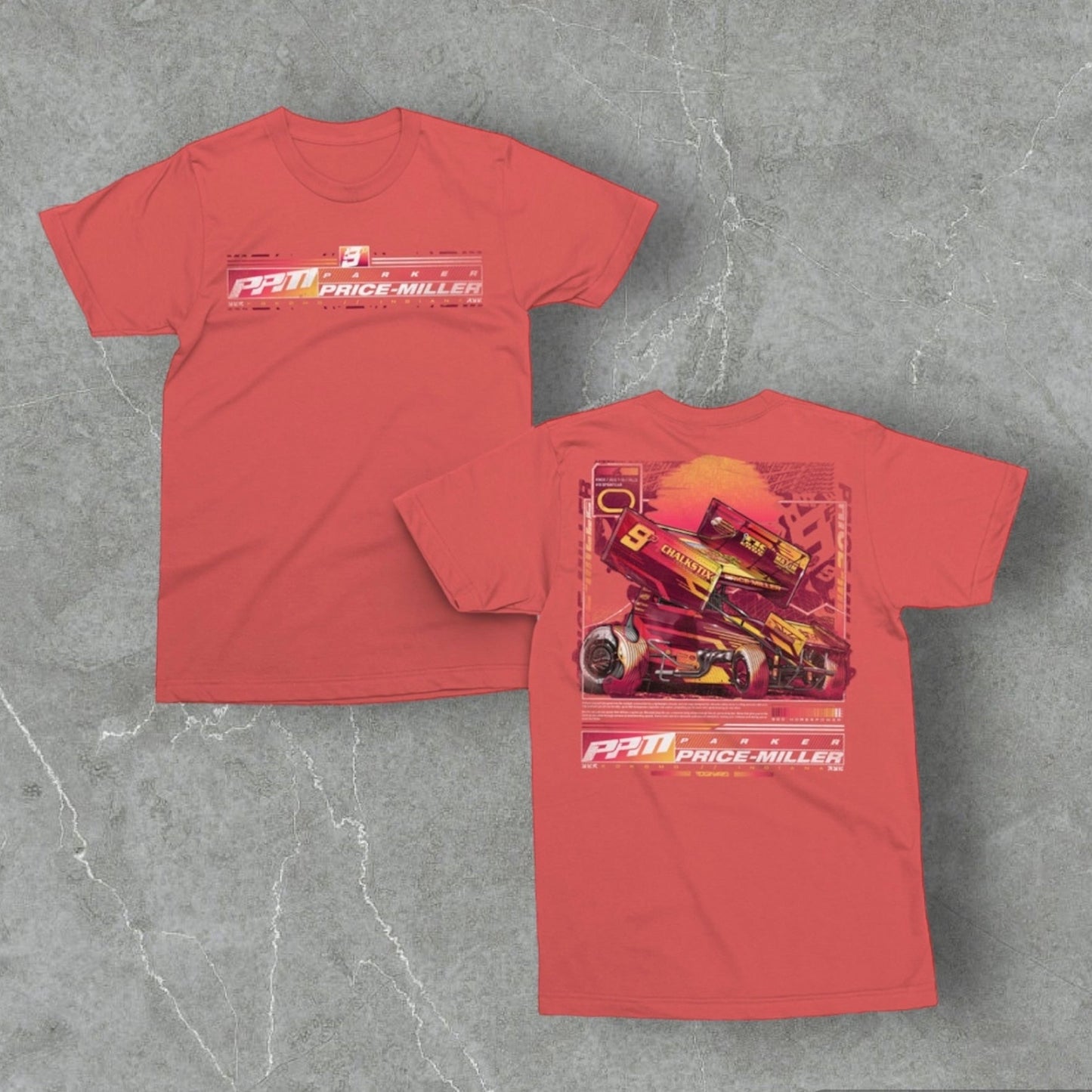 Knoxville 2024 Youth Coral Tee