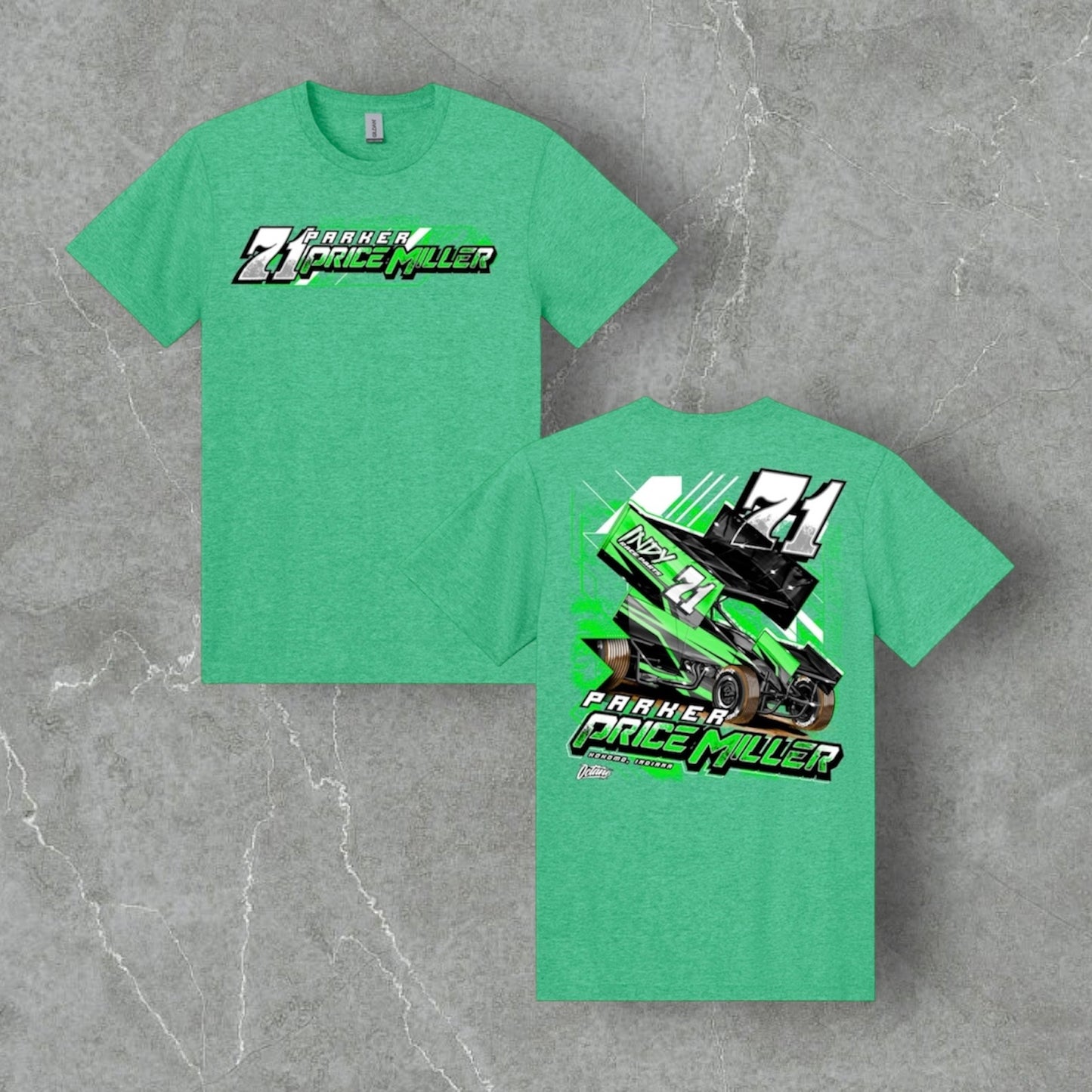 71 Green Machine Green Tee