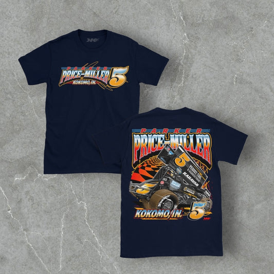Knoxville #5 Car Navy Tee