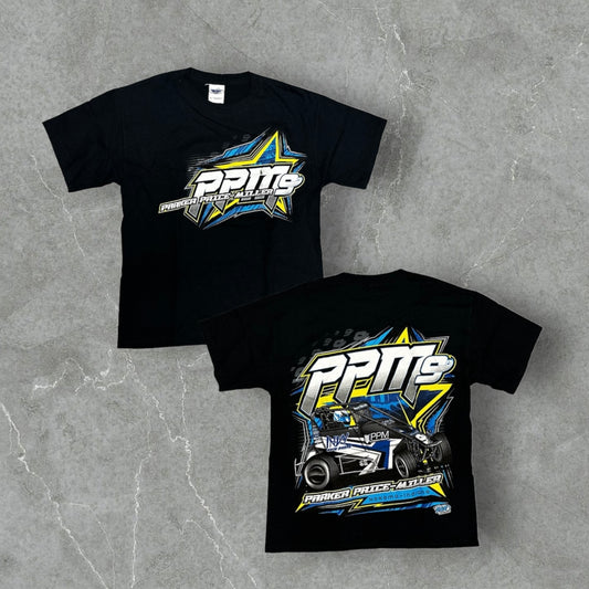 PPM 9 Car 2015 Youth Black Tee