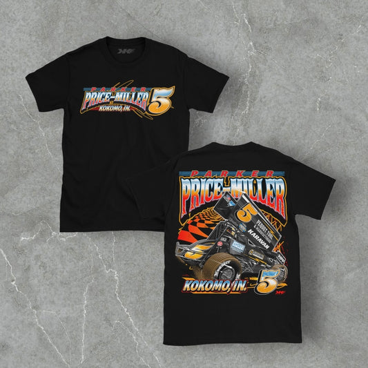 Knoxville #5 Car Black Tee