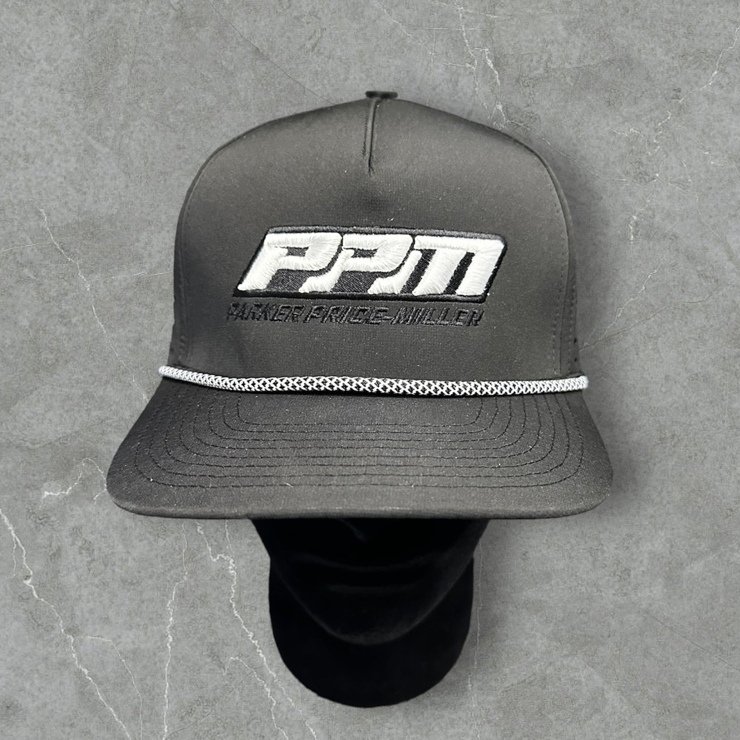 PPM Black/White Rope Hat