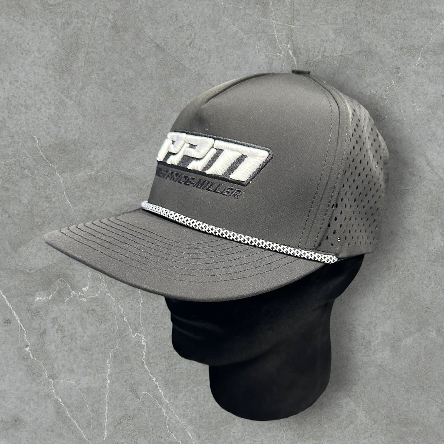 PPM Black/White Rope Hat